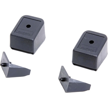 Picture of ProMag Floor Plate 9mm Luger/40 S&W, Compatible w/Glock Magazines, Black Polymer 2 Per Pack PM050