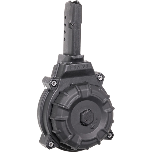 Picture of ProMag Polymer Drum Magazine Glock 43 9mm Black 50 rd. DRM-A14