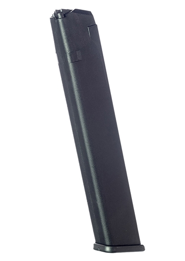 Picture of ProMag Industries Magazine, 9MM, 32 Rounds, Fits Glock 17/19/26, Polymer, Black GLK-A8B GLKA8B