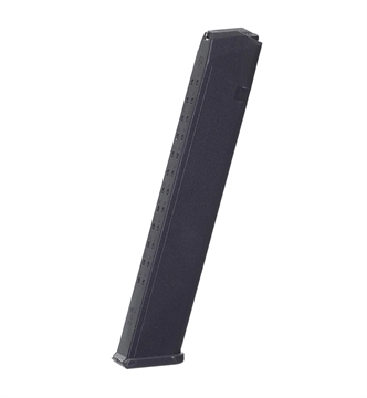 Picture of ProMag Standard 25rd 40 S&W Compatible w/Glock 22/23/27 Black DuPont Zytel Polymer GLKA13