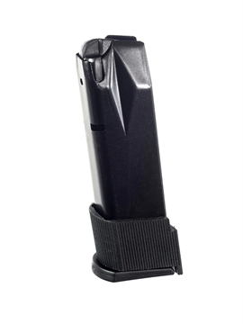 Picture of ProMag Standard 15rd Extended 9mm Luger Fits Taurus PT111 G2 Blued Steel TAUA6