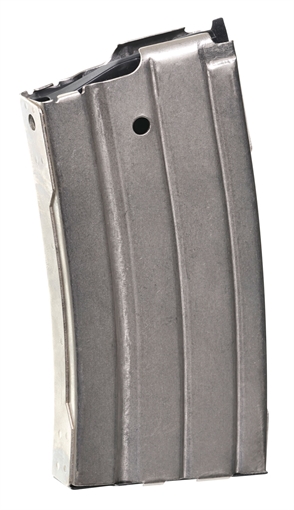 Picture of ProMag Rifle Magazine For Ruger Mini-14 .223 Rem 20/rd Nickel Plated Steel RUG-A1N RUGA1N