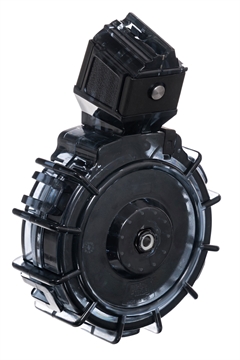 Picture of ProMag Industries Drum Magazine, 22 LR, 30 Rounds, Fits Rug 10/22, Polymer, Translucent Smoke RUG-A29 RUGA29