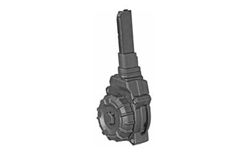 Picture of ProMag Industries Drum Magazine, 380 ACP, 32 Rounds, Fits Ruger LCP, Polymer, Black DRM-A39 DRMA39