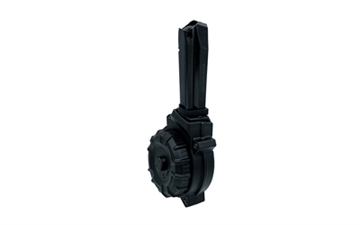 Picture of ProMag Industries Magazine, Drum, 9MM, 50 Rounds, Fits SAR9, Polymer Construction, Black DRM-A99