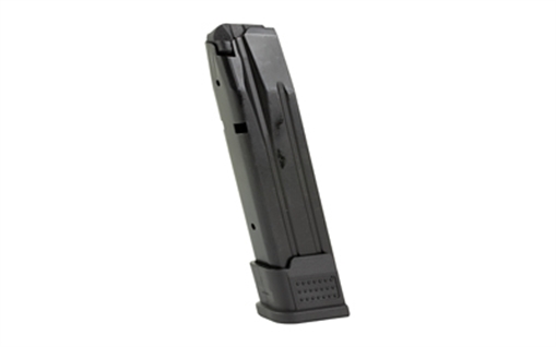 Picture of ProMag Industries Magazine, 9MM, 20 Rounds, Fits Sig Sauer P320, Steel Construction, Blued Finish, Black SIG-A22