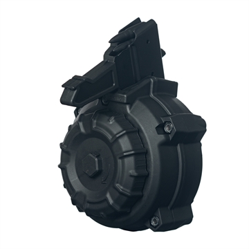 Picture of ProMag Industries Magazine, 7.62X39, 50 Round Drum, Fits SKS, Polymer, Black DRM-A48