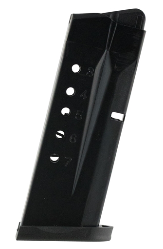 Picture of ProMag Standard 7rd 9mm Luger Fits S&W M&P Shield Blued Steel SMI26
