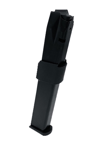 Picture of ProMag Industries Magazine, 9MM, 32 Rounds, Fits Springfield Hellcat, Steel Construction, Blued Finish, Black SPR-A17 SPRA17