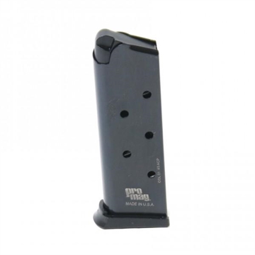 Picture of ProMag ProMag Steel Magazine 1911 Officers Steel .45 ACP Blued 6 rd. COL 01