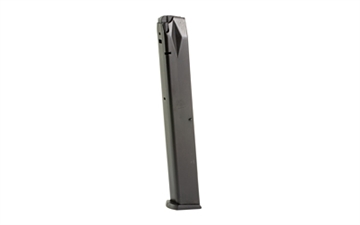 Picture of ProMag Industries Magazine, 9MM, 32 Rounds, Fits Taurus TH9, Steel Construction, Blued Finish, Black TAU-A12