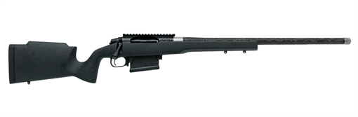 Picture of Proof Research Elevation MTR 2.0 22 Creedmoor 20" Carbon Fiber Wrapped Match Grade Threaded Barrel, Black Cerakote Picatinny Rail Steel Receiver, Fixed Proof Tactical Black Granite Fiber Stock 146330