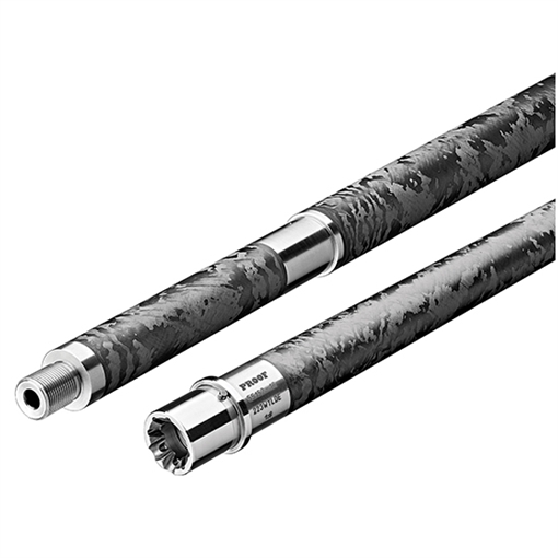 Picture of Proof Research AR-Style Barrel 6.5 Creedmoor 22" Rifle +2 Length Gas System 1:8" Twist 4 Grooves, 5/8-24 tpi, Carbon Fiber Wrapped 100639