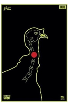 Picture of PRO-SHOT 12IN X 18IN TURKEY PRE-HUNT PATTERN TARGET - 8 PACK PH-TURKEY-8PK