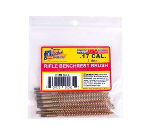 Picture of PRO-SHOT .17 CAL. BRUSH - 12 QTY. BULK PACK 17R-D