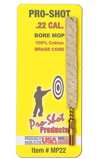 Picture of PRO-SHOT .22 CAL. BORE MOP - 12 QTY. CASE PACK MP22-CS