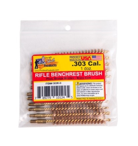 Picture of PRO-SHOT .303 CAL./7.7MM BRUSH - 12 QTY. BULK PACK 303R-D