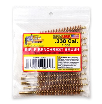 Picture of PRO-SHOT .338 CAL. BRUSH - 12 QTY. BULK PACK 338R-D