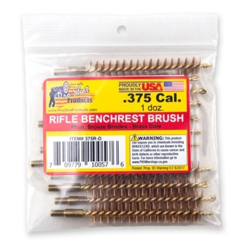 Picture of PRO-SHOT .375 CAL. BRUSH - 12 QTY. BULK PACK 375R-D