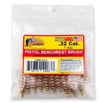 Picture of PRO-SHOT .38/.357 CAL. PISTOL BRUSH - 12 QTY. BULK PACK 38P-D