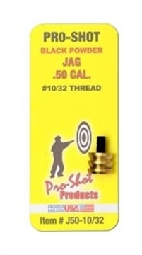 Picture of PRO-SHOT .50 CAL. BLACK POWDER JAG J50-10/32