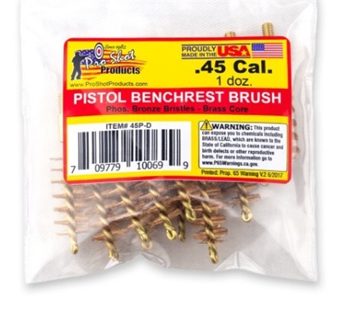 Picture of PRO-SHOT .50 CAL. BMG BRUSH - 12 QTY. BULK PACK 50R-D