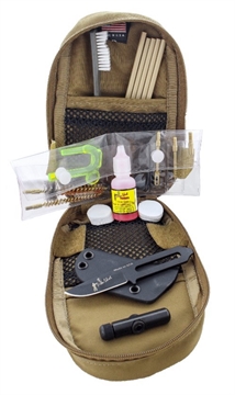 Picture of PRO-SHOT 5.56MM/.223 CAL. AR15/M4/M16 COYOTE MOLLE KIT WITH SERMON KNIFE TOOL MCOY-5.56-KT