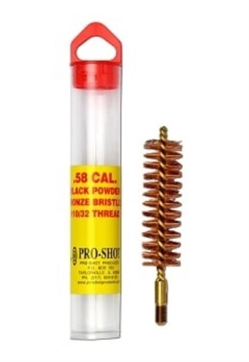 Picture of PRO-SHOT .58 CAL. BLACK POWDER BORE BRUSH 58BP-10/32