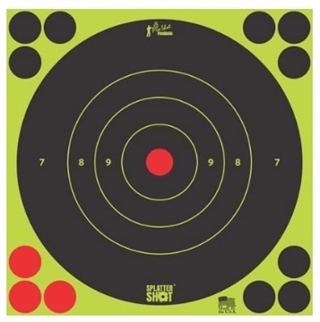 Picture of PRO-SHOT 6IN SPLATTER SHOT BULLSEYE GREEN - 60 QTY. PACK 6B-GREEN-60PK