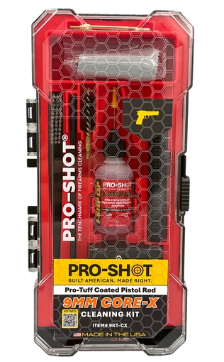 Picture of PROSHOT 9KT-CX     CORE CLEANING KIT 9MM 9KTCX 709779913183