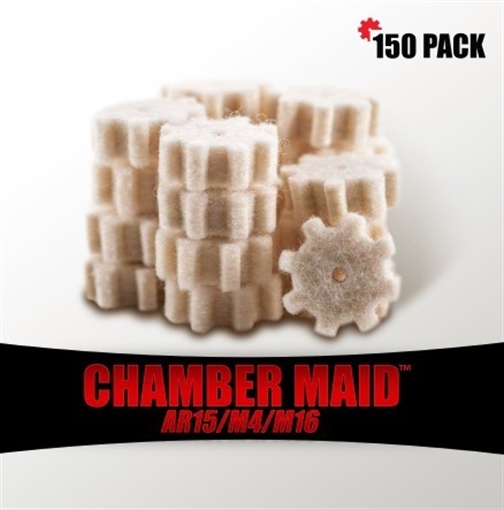Picture of PRO-SHOT CHAMBER MAID 5.56MM/.223 CAL. CHAMBER STAR SWABS 150 PACK 556CMS-150