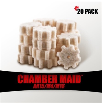 Picture of PRO-SHOT CHAMBER MAID 5.56MM/.223 CAL. CHAMBER STAR SWABS 20 PACK 556CMS-20