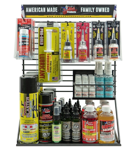 Picture of PRO-SHOT COUNTER/SHELF MAINTENANCE CLP/LUBE/CLEANER/BLUING DISPLAY CMD