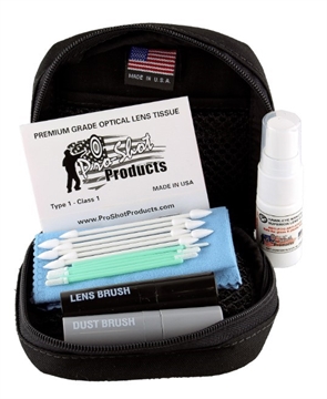 Picture of PRO-SHOT LENS CLEANING KIT IN TACTICAL POUCH LCK