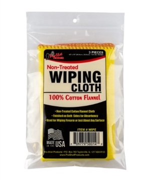 Picture of Pro Shot Products, Inc NON-TREATED CLOTH (3 PER BAG) WIPE