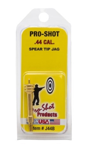 Picture of Pro-Shot Benchrest Quality Spear-Tip Brass Jag (8/32 Thread) .44 cal J44B