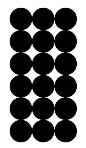 Picture of PRO-SHOT SPLATTER SHOT 1IN REPAIR PATCHES - 432 BLACK PATCHES P-432