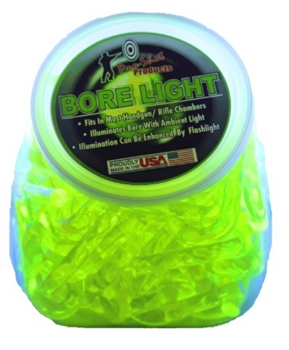Picture of PRO-SHOT UV BORE LIGHT ILLUMINATOR NEON GREEN GLOBE DISPLAY - 100 QTY. BL-GREEN-GLOBE