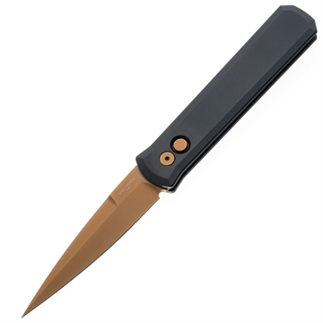 Picture of PROTECH GODFATHER 4" BLK/TAN 921-TAN