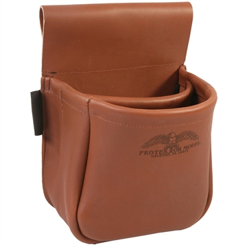 Picture of Protektor Model Trap/Skeet Shooters Bag - Brown Leather 23A
