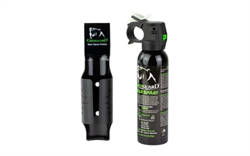 Picture of Griz Guard Bear Spray with Holster 7.9 oz Shrink Wrap Retail Packaging GG1B