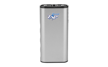 Picture of Personal Security Products Zap Edge Rechargeable USB Power Bank LED Stun Gun 950K Grey ZAPEDGEGM