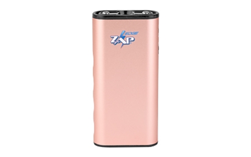 Picture of Personal Security Products Zap Edge Rechargeable USB Power Bank LED Stun Gun 950K Rose Gold ZAPEDGERG