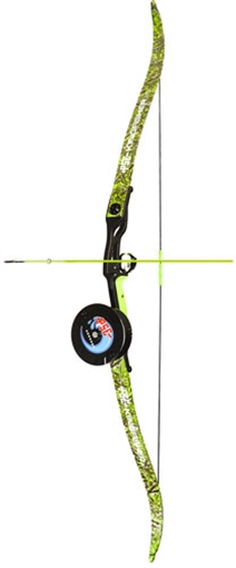 Picture of PSE BOWFISHING KIT KINGFISHER 56" 40# RH GREEN Dk'D 01316RGN5640