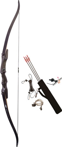 Picture of PSE ARCHERY RECURVE BOW KIT PRO MAX 62" 25# RH 42230R6225