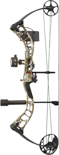 Picture of PSE PSE Stinger ATK Hunter Package Bow Mossy Oak Bottomland 21 1/2" - 30" 29-60lb RH 2224SSRMB2960