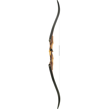 Picture of PSE Shaman Traditional Recurve Bow Wood Riser 62 in. 45 lbs. RH 42470R6245