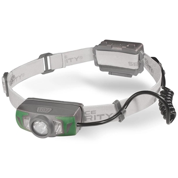 Picture of Police Security Flashlights Twin Power LED Headlamp 550 Lumens White Grey 97743