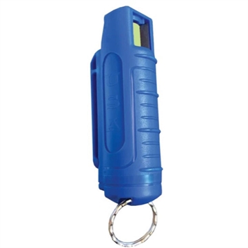 Picture of PSP 1/2 oz. Blue Heat Pepper Spray w/BLUE hard case & key ring EHC14BH-C