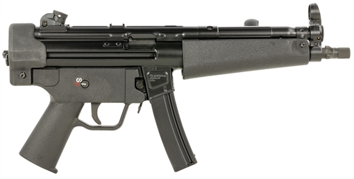 Picture of PTR 604 9CT 9mm Luger 20+1 9" Black Nitride 3-Lug Threaded Barrel, Black Plastic Handguard, Black Polymer Grips Includes 2 Magazines, Cable Lock, Single Point Bungee Sling PDW10004